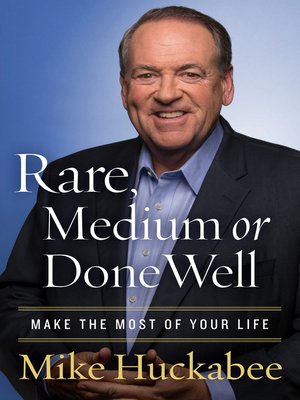 cover image of Rare, Medium, or Done Well
